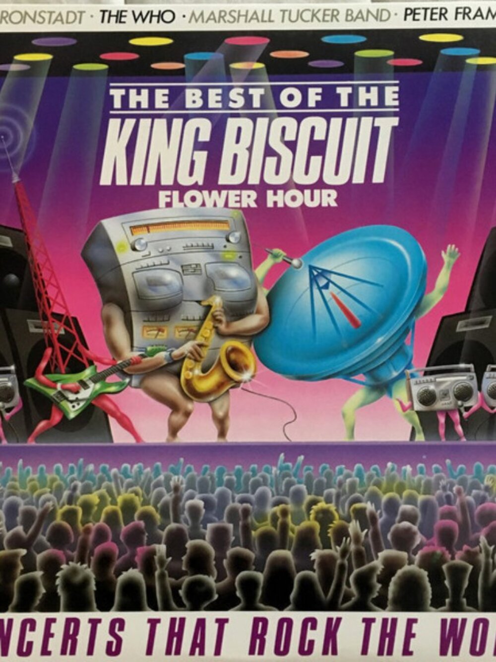 Various – The Best Of The King Biscuit Flower Hour	(SE-10674)	(M-/G+)